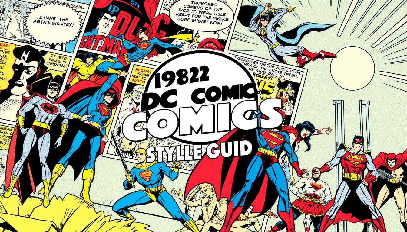 1982 dc comics style guide