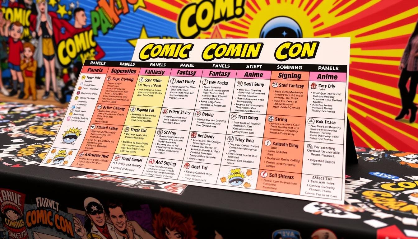 comic con sched how to share