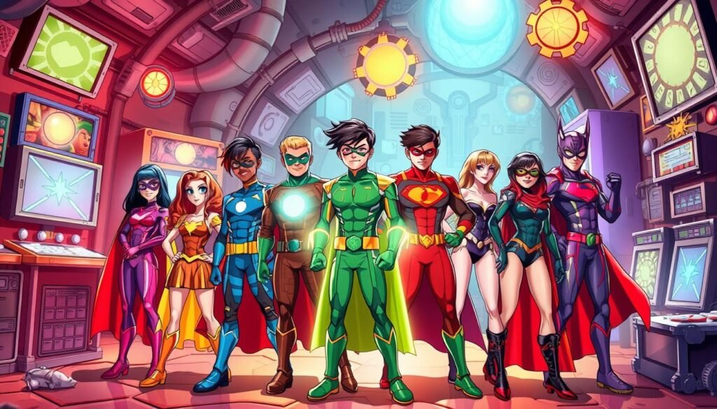 dc comics secret hero society