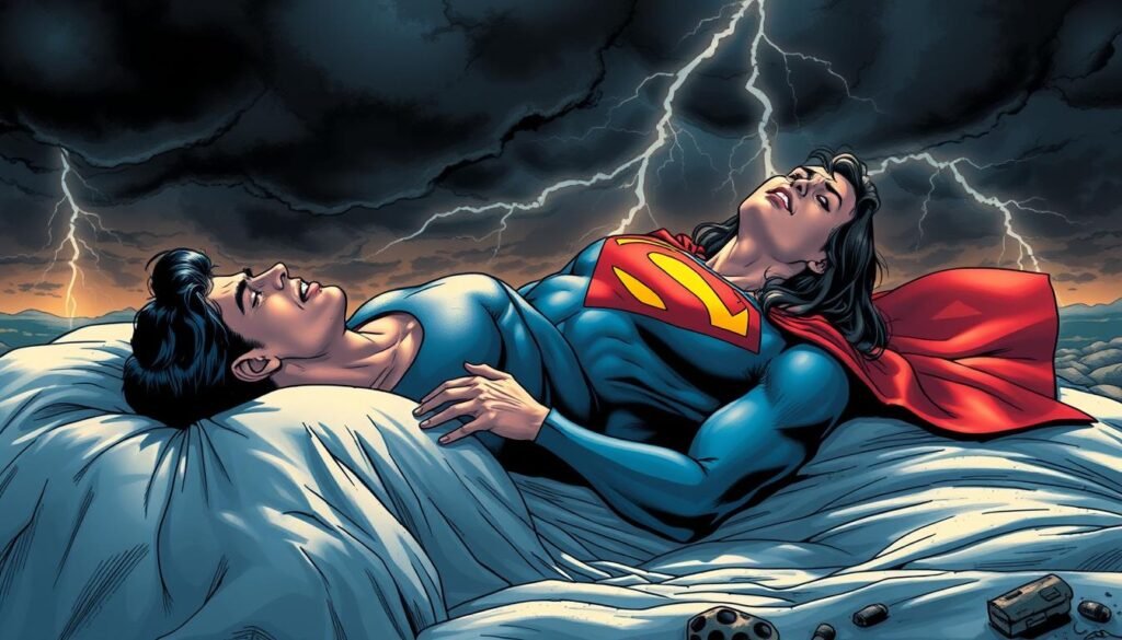 death of superman comics