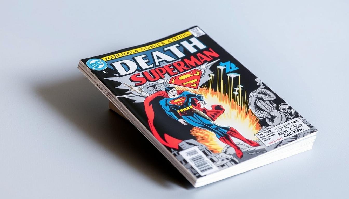 how much is an unopened death of superman comic worth