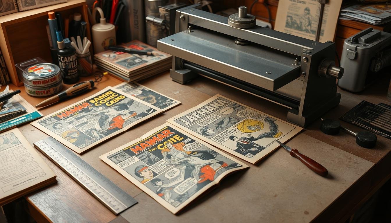 how to calibrate comic book press