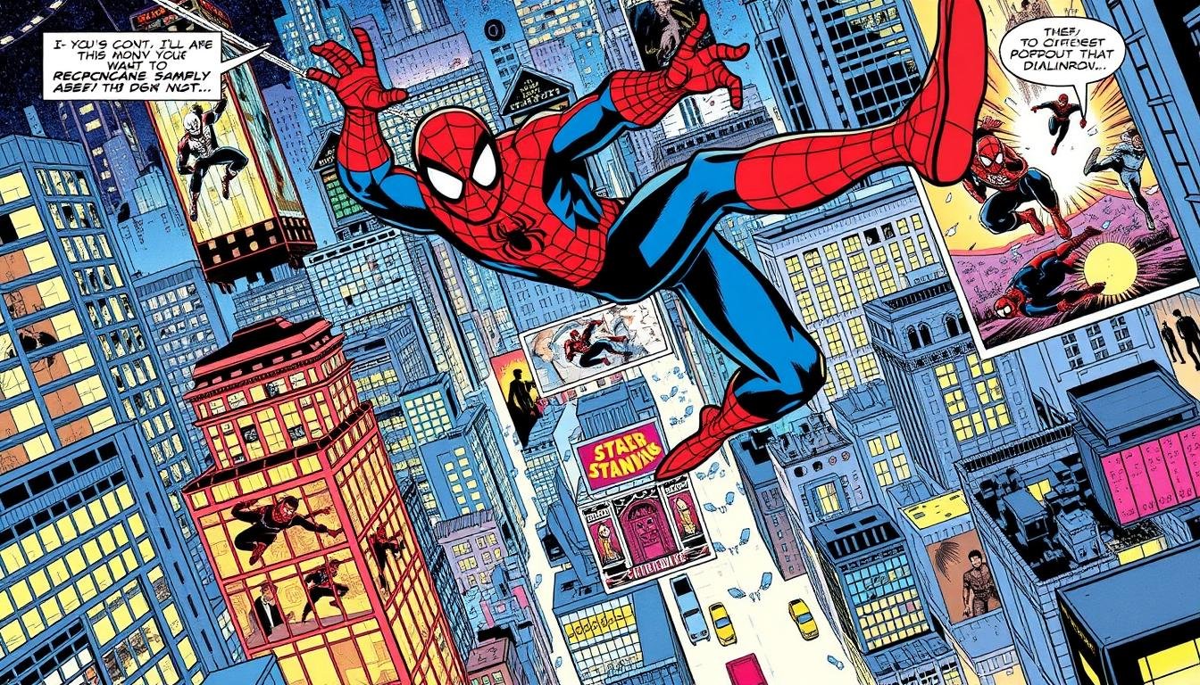 how to read spiderman comics