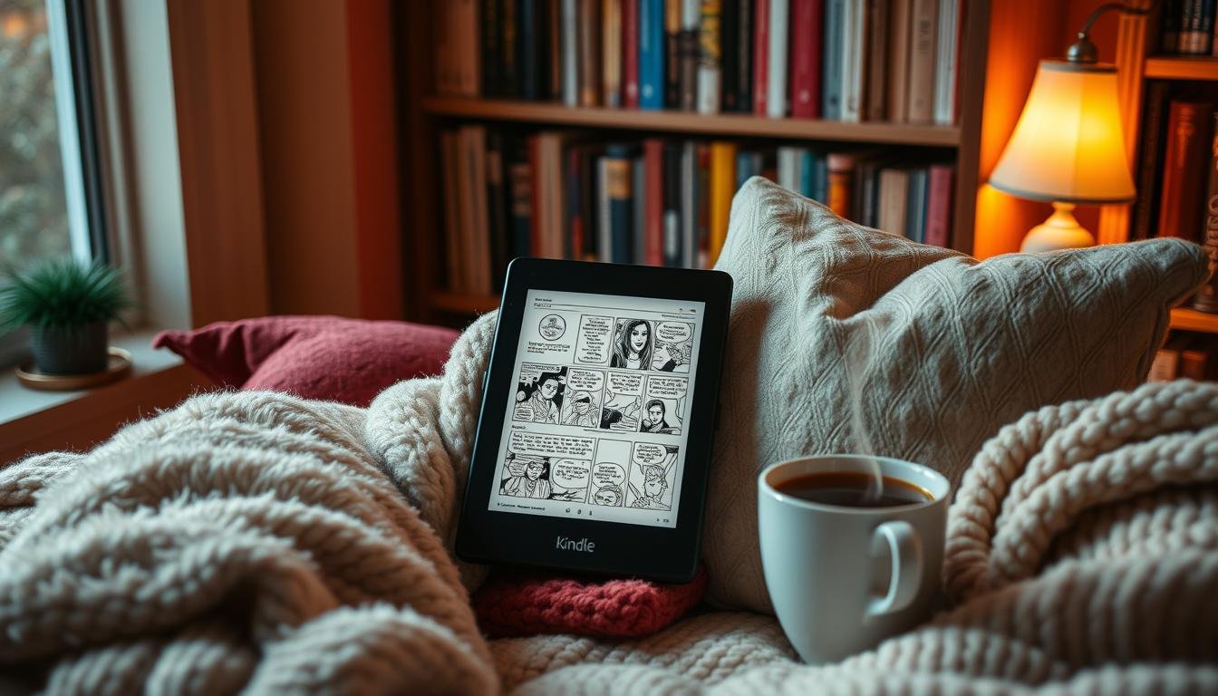 can you read graphic novels on a kindle