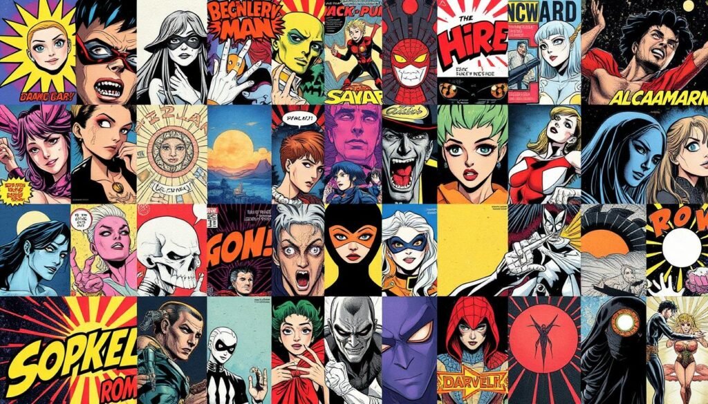 graphic novel art styles