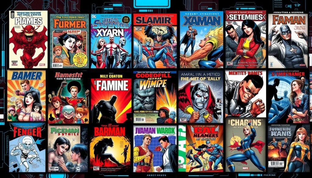 graphic novel websites