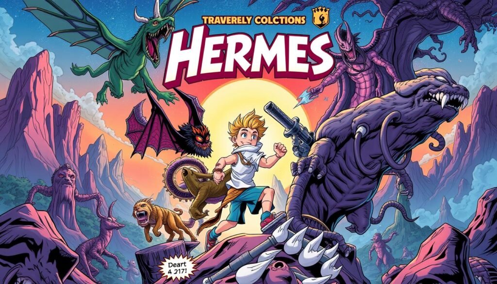 hermes vert comics