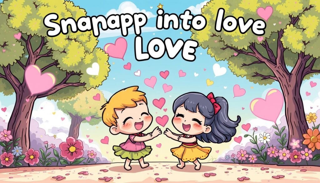 snapping into love comic