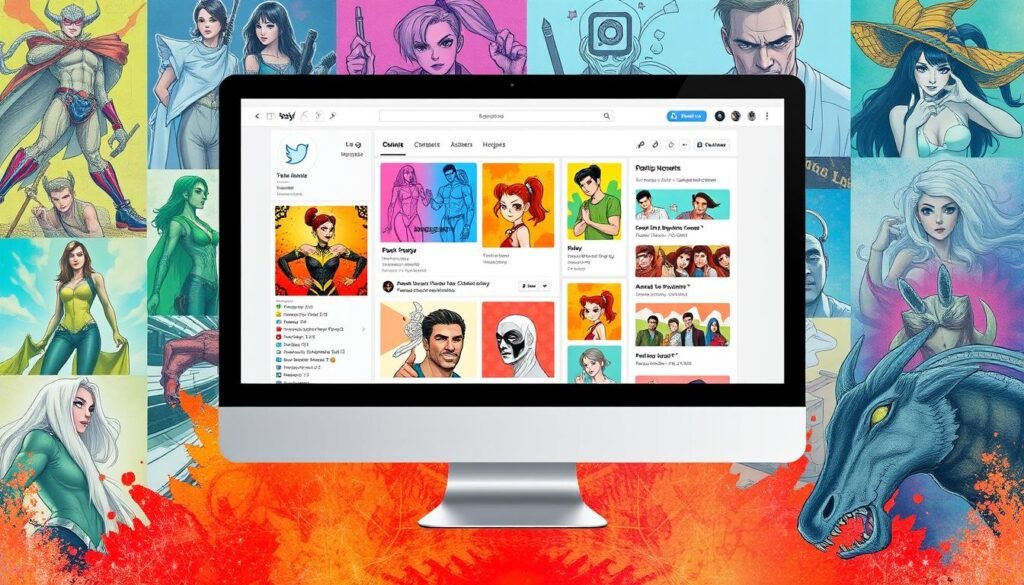 social media marketing for graphic novels