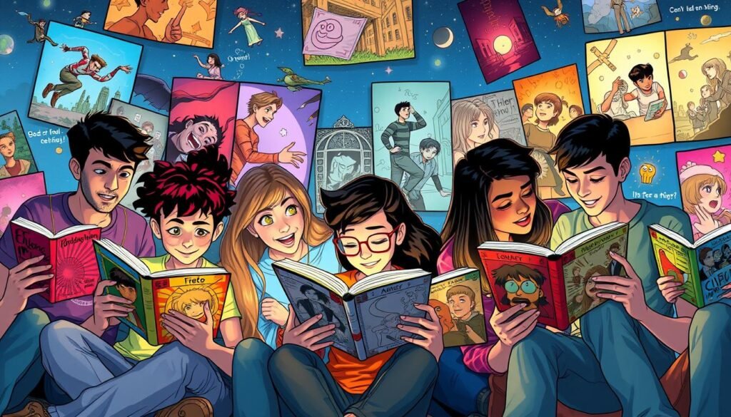 visual storytelling in young adult graphic novels