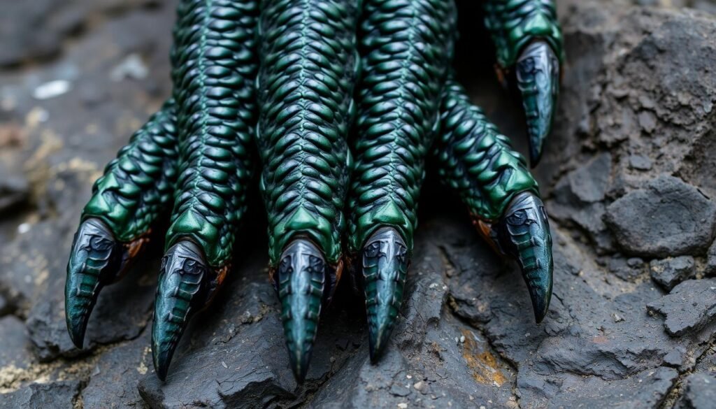 Example of dragon claws