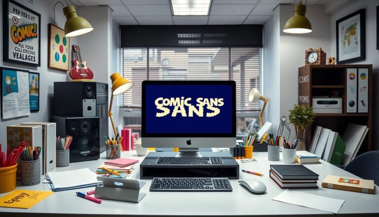 Comic Sans Font: The Most Popular Casual Typeface