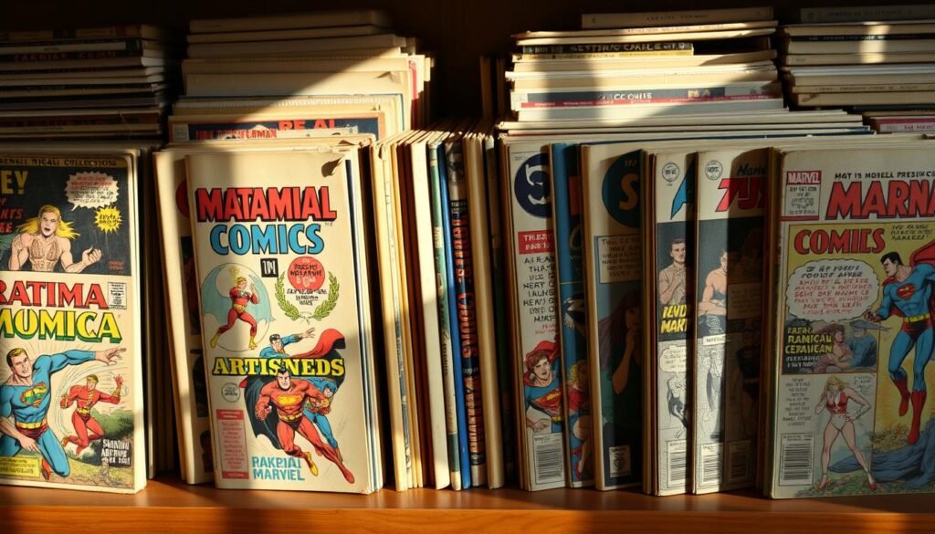 vintage comic collections